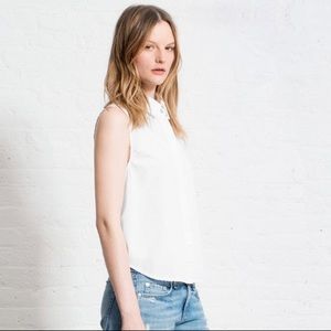 Rag & Bone jean tent tank. White sz Small